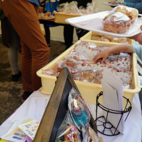 ひこばえパン屋が北部市場のイベント「食彩まつり」に出店